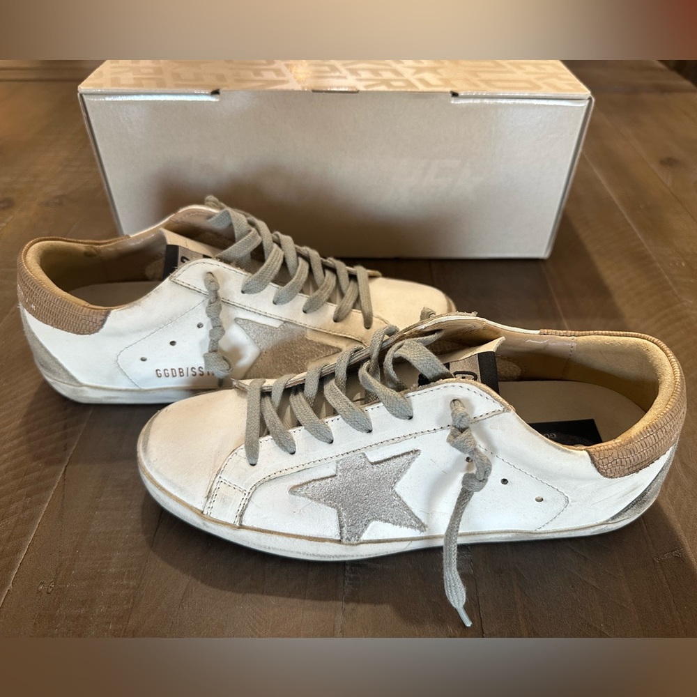 Authentic Golden Goose Superstar Sneakers EU Size 37